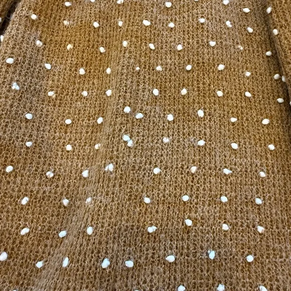 Roolee Brown and White Bishop Sleeve Sundress - Picture 3 of 5